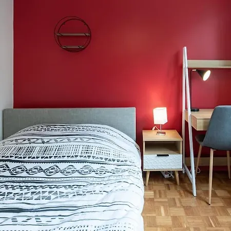 Apartment Renove Pour 6 Avec Parking Villeurbanne